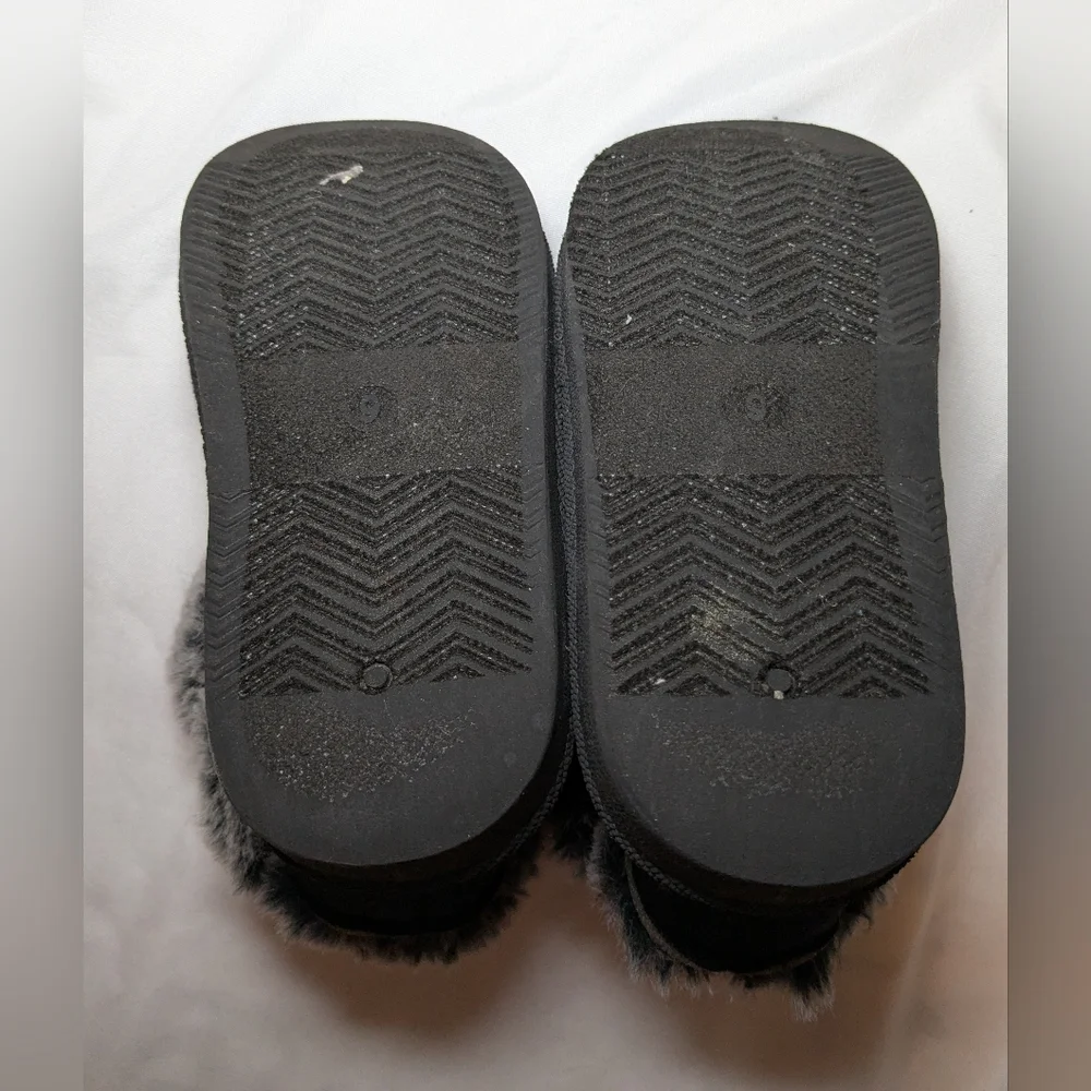 First Steps‎ Toddler Girl Black And Gray Boots Size 9